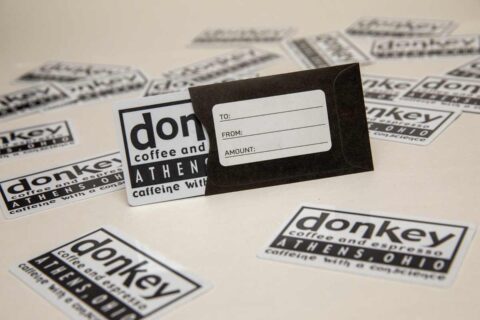 Donkey Coffee Gift Cards